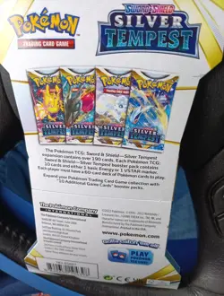 Nintendo Pokemon TCG Silver Tempest Booster Pack - 10 Cards 820650850929 - Image 2