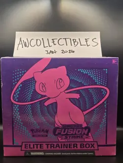 Pokemon TCG Fusion Strike ETB Elite Trainer Box Sealed with few dents - Image 1