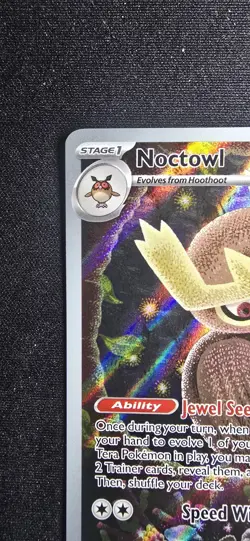Pokemon TCG - Noctowl Black Star Promo SVP EN 141 - Stellar Crown - Image 2
