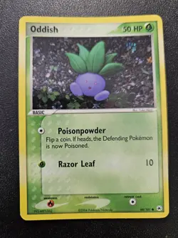 Pokemon EX Hidden Legends Oddish Reverse Holo 68/101 NEAR MINT - Image 1