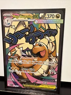 Pokemon TCG Mega Dragonite EX Full Art Holo Ultra Rare 271/217 ASC 370 HP Stage… - Image 3