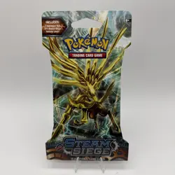 Pokemon XY Steam Siege Xerneas Art Sleeved Booster Pack New Factory Sealed - Image 1