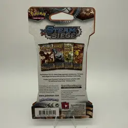 Pokemon XY Steam Siege Xerneas Art Sleeved Booster Pack New Factory Sealed - Image 2
