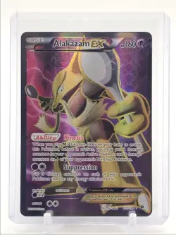 ALAKAZAM EX 2016 POKEMON XY FATES COLLIDE ULTRA RARE A 117/124 Q3137 - Image 1