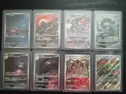 Lot of 8 POKEMON ILLUSTRATION Rares CLEFFA+KINGGAMBIT NM - Image 1