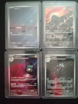 Lot of 8 POKEMON ILLUSTRATION Rares CLEFFA+KINGGAMBIT NM - Image 3