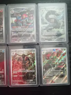 Lot of 8 POKEMON ILLUSTRATION Rares CLEFFA+KINGGAMBIT NM - Image 4