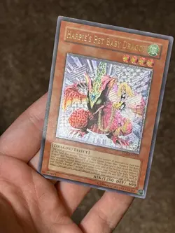 Harpie's Pet Baby Dragon (UTR) EOJ-EN013 NA ENHANCED Ultimate Rare Yu-Gi-Oh - Image 4