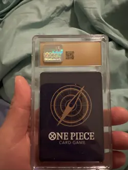 CGC Pristine 10 Monkey D. Luffy P-043 2nd Anniversary Tournament Promo One Piece - Image 2