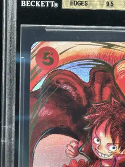 2023 One Piece Awakening of the New Era Monkey.D.Luffy 1st Anniv ENG BGS 9.5 - Image 5