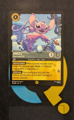 Angel - Experiment 624 191/204 Legendary Disney Lorcana Winterspell - Image 1