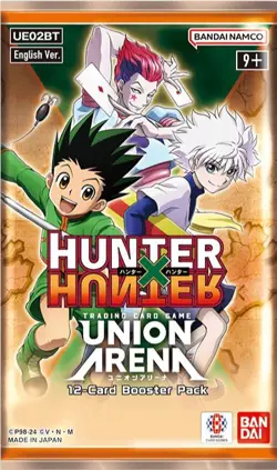 Union Arena TCG Hunter X Hunter Volume 1 Booster Pack UE02BT [12 Cards] - Image 1