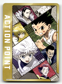 Union Arena - Hunter X Hunter AP01 Non-Foil Action Point Promo - Anime - Image 1