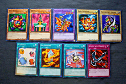 Joey Wheeler signature deck cards (Time Wizard, Jinzo, Baby Dragon, Scapegoat..) - Image 1