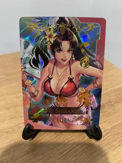UR-16 Dead Or Alive Mai Shiranui Goddess Story CCG Sexy Waifu Doujin Foil Card - Image 1