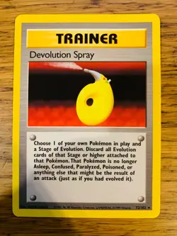 Devolution Spray (72/102) Rare Base Set Pokemon Card! FAST & FREE P&P! - Image 4