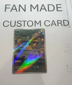 Pikachu 173/165 SV Scarlet & Violet 151 HOLO Pokemon Card CUSTOM - Image 4