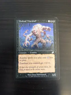 Magic: The Gathering (MTG) - Undead Warchief - Scourge (SCG) - Image 1