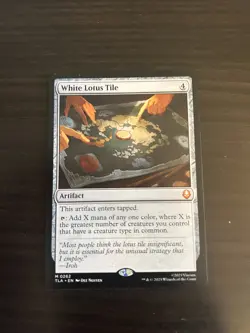 Magic: The Gathering (MTG) - White Lotus Tile - Avatar: The Last Airbender (TLA) - Image 1