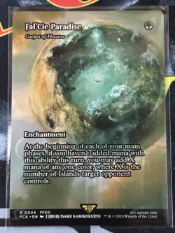 Fal'Cie Paradise Carpet of Flowers FCA #0044 Final Fantasy Magic The Gathering - Image 1