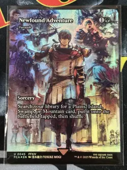 Newfound Adventure Farseek FOIL FCA # 0045 Final Fantasy Magic The Gathering - Image 1
