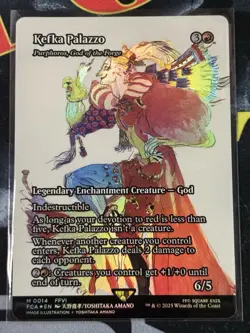 Kefka Palazzo Purphoros, God of the Forge FOIL FCA #0014 Final Fantasy MTG - Image 1