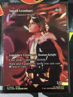 Squall Leonhart Danitha Capashen, Paragon FOIL FCA #0022 Final Fantasy MTG - Image 1