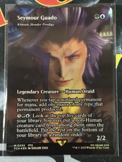 Seymour Guado Kinnan, Bonder Prodigy FOIL FCA #0055 Final Fantasy MTG - Image 1