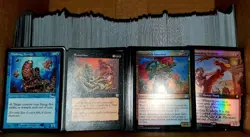 Lot of Over 1600 Vintage & Modern Magic The Gathering Cards Lp To Mp MTG RARES - Image 1