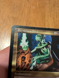 Pernicious Deed 4/4 Magic The Gathering 2001 Enchantment Black Green 114/143 - Image 3