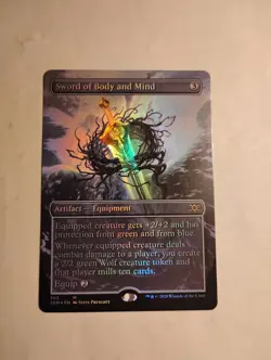 Sword of Body and Mind (Borderless) Double Masters Foil - Image 1