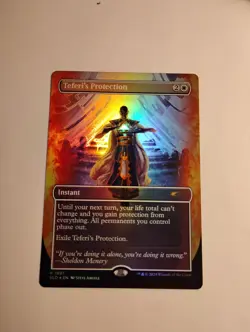 Teferi's Protection (1691) (Rainbow Foil) Secret Lair Drop Foil - Image 1