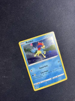 HD/MEW TAIL SWIRL Keldeo - Pokemon 045/189 NM Cosmos Holo Rare - Image 2