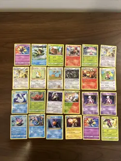 Pokemon Card Lot 24 Cards -All Rare- 2012-2017 Range. Non Holo - Image 1