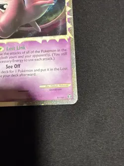 2010 Pokemon Triumphant Mew Prime #97 Ultra Rare Holo - Image 3