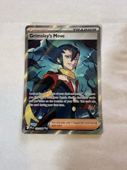 Pokemon TCG Grimley's Move Holo Ultra Rare Full Art 120/094 Phantasmal Flames NM - Image 1