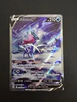 Pokemon TCG Suicune V Crown Zenith GG38/GG70 Ultra Rare Full Art Holo 210HP - Image 1