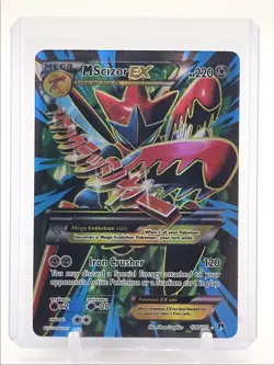 M SCIZOR EX 2016 POKEMON XY BREAKPOINT ULTRA RARE HOLO B 120/122 Q3137 - Image 1