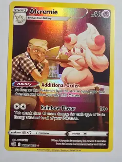 Alcremie TG08/TG30 Holo Brilliant Stars Trainer Gallery Pokemon NM - Image 1