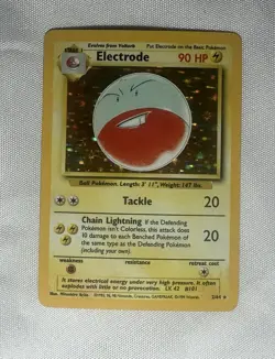 Pokemon Jungle No Symbol Holo Error WOTC Lot. Electrode Jolteon Vaporeon - Image 2