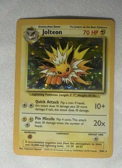 Pokemon Jungle No Symbol Holo Error WOTC Lot. Electrode Jolteon Vaporeon - Image 4