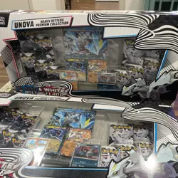 Pokemon TCG Unova Heavy Hitters Premium Black Bolt & White Flare Box BNIB - Image 1