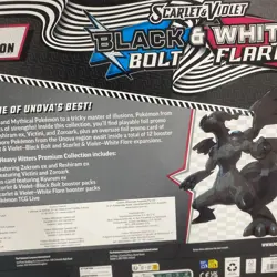 Pokemon TCG Unova Heavy Hitters Premium Black Bolt & White Flare Box BNIB - Image 5