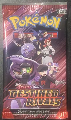 Pokemon | Scarlet&Violet | 1 Sealed Destined Rivals Booster Pack | Team Rocket - Image 1