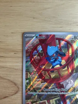 Riolu [Pokemon Center] #10 Pokemon Promo STAMPED NM - Image 3
