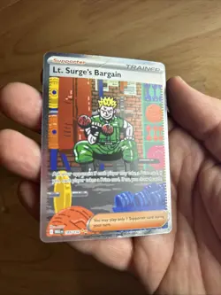Lt. Surge's Bargain - 185/132 - Mega Evolution - NM - Pokemon - Image 2