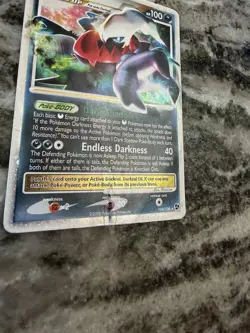 Pokemon Darkrai LV.X Great Encounters 104/106 DAMAGED - Image 2