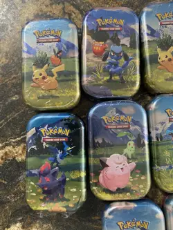 Pokemon TCG Ascended Heroes Factory Sealed 10x Mini Tins Case Quantity A - Image 2