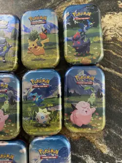 Pokemon TCG Ascended Heroes Factory Sealed 10x Mini Tins Case Quantity A - Image 4