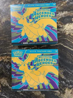Pokemon Mega Evolution Ascended Heroes ETB New Unopened 2X - Image 1